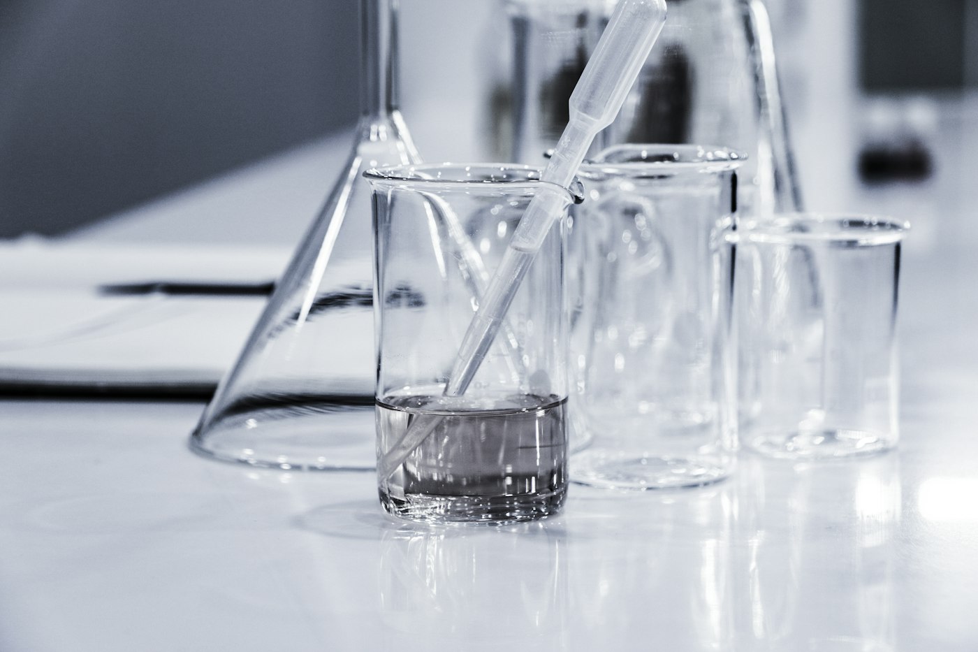 Students in a materials laboratory